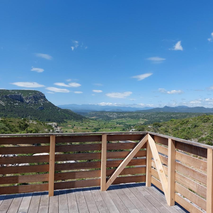 Lodge Avec Vue Imprenable ! Vingrau Exterior foto